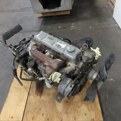 EPS Perkins G4-236 Clark 05-5100 LP Gas Forklift Engine And Transmission AS/IS