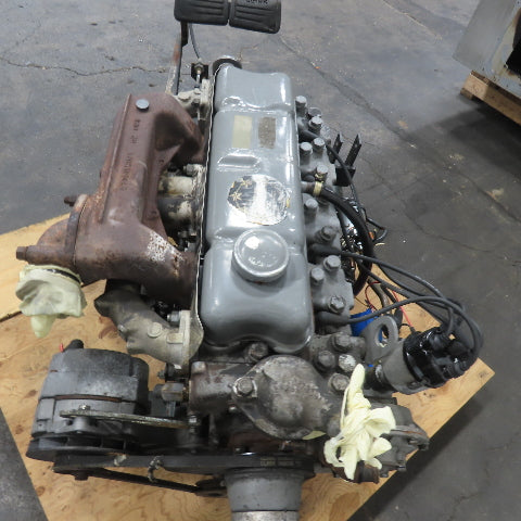 EPS Perkins G4-236 Clark 05-5100 LP Gas Forklift Engine And Transmission AS/IS