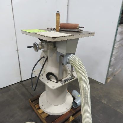 Max Mfg. VSI-18 1HP Oscillating Vertical Spindle Sander 460V 3Ph