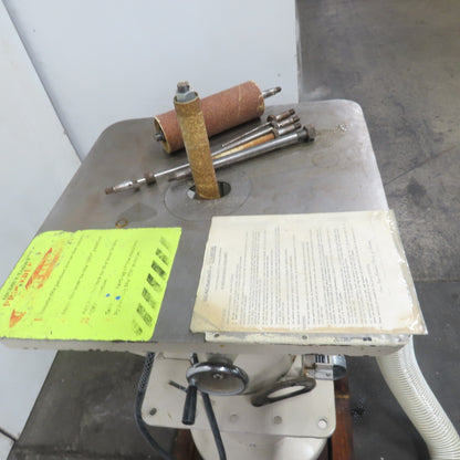 Max Mfg. VSI-18 1HP Oscillating Vertical Spindle Sander 460V 3Ph