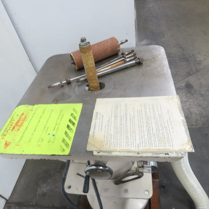 Max Mfg. VSI-18 1HP Oscillating Vertical Spindle Sander 460V 3Ph