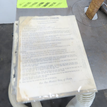 Max Mfg. VSI-18 1HP Oscillating Vertical Spindle Sander 460V 3Ph