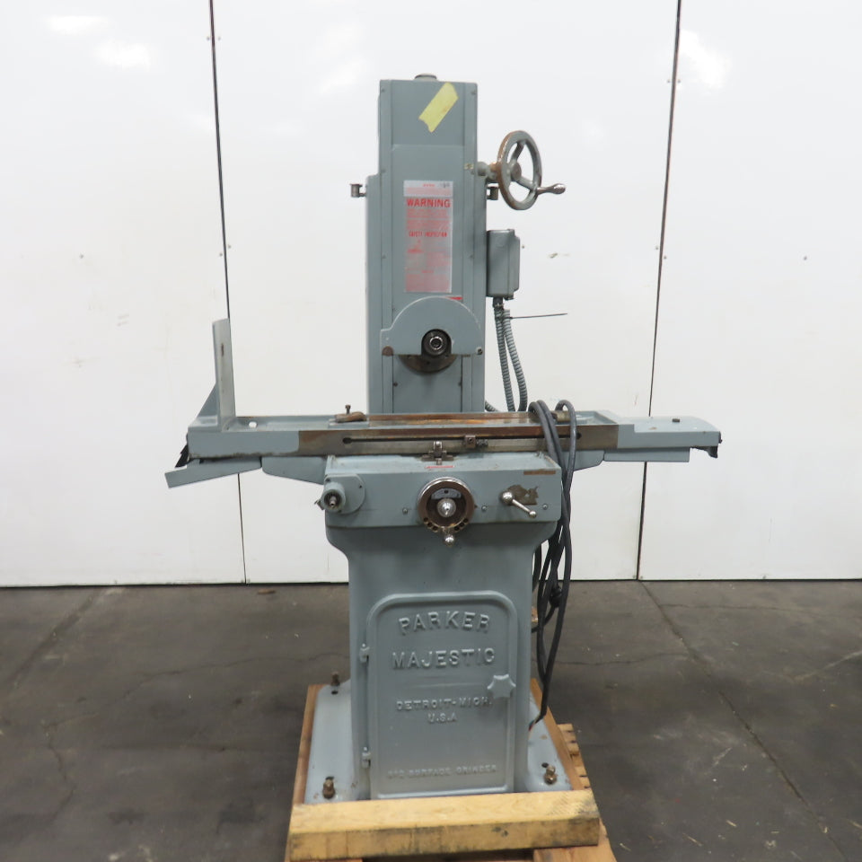 Parker Majestic No. 2 6" x 18" Manual Surface Grinder 220/440V 3Ph 1HP