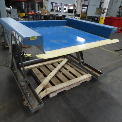 Southworth ZLS2-35 Scissor Lift Table 2000 lb. Cap 0 to 35" Ht 50"W x 48"L 115V