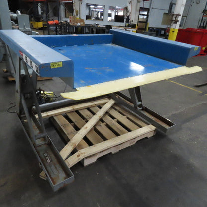Southworth ZLS2-35 Scissor Lift Table 2000 lb. Cap 0 to 35" Ht 50"W x 48"L 115V