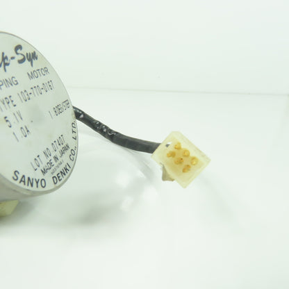 Sanyo Denki 103-770-0167 Stepping Motor 5.1VDC 1.0A 1.8Deg/Step
