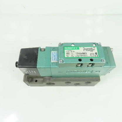 Numatics I12BA43AKP00030 Solenoid Valve 150PSIG 120v Coil Rep No.I12BA400KP00030