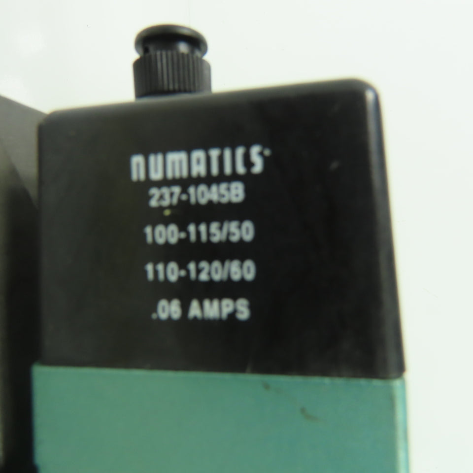 Numatics I12BA43AKP00030 Solenoid Valve 150PSIG 120v Coil Rep No.I12BA400KP00030