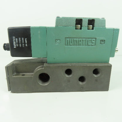 Numatics I12BA43AKP00030 Solenoid Valve 150PSIG 120v Coil Rep No.I12BA400KP00030
