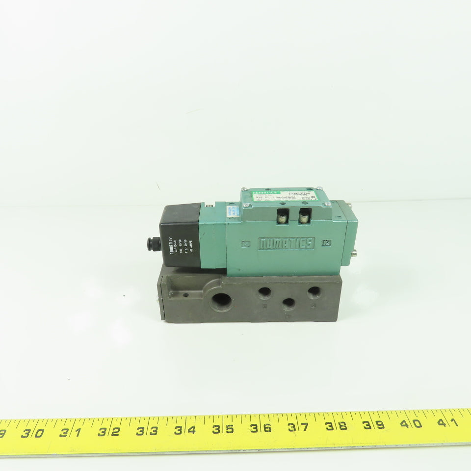 Numatics I12BA43AKP00030 Solenoid Valve 150PSIG 120v Coil Rep No.I12BA400KP00030
