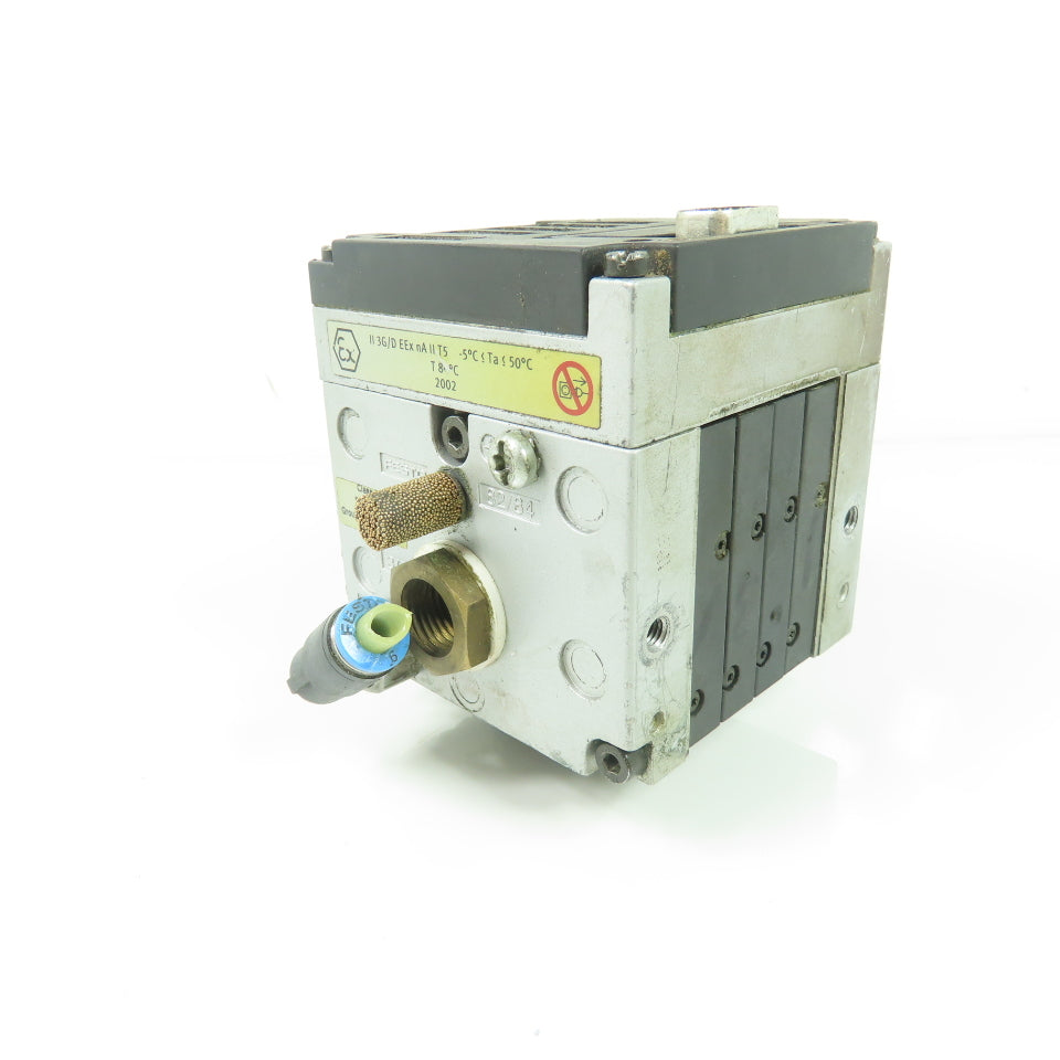 Festo CPV10-GE-MP-4 Pneumatic Valve Manifold Block 10Bar CPV-10-VI