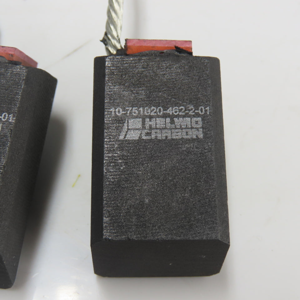 Helwig Carbon 10-751020-462-2-01 Electric Motor Brush 1"x 1.86"x 3/4"T Lot of 9