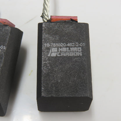 Helwig Carbon 10-751020-462-2-01 Electric Motor Brush 1"x 1.86"x 3/4"T Lot of 9