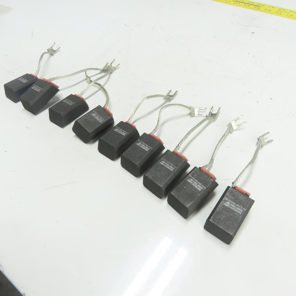 Helwig Carbon 10-751020-462-2-01 Electric Motor Brush 1"x 1.86"x 3/4"T Lot of 9