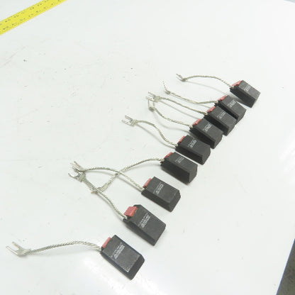 Helwig Carbon 10-751020-462-2-01 Electric Motor Brush 1"x 1.86"x 3/4"T Lot of 9