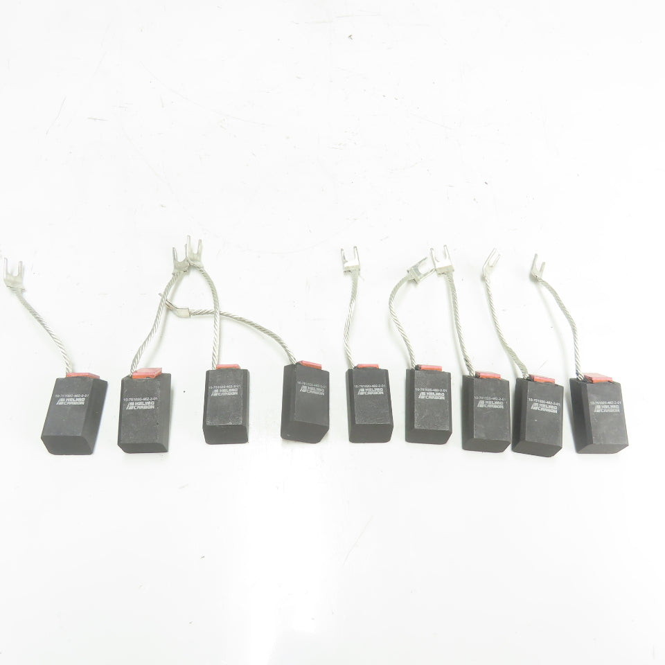 Helwig Carbon 10-751020-462-2-01 Electric Motor Brush 1"x 1.86"x 3/4"T Lot of 9
