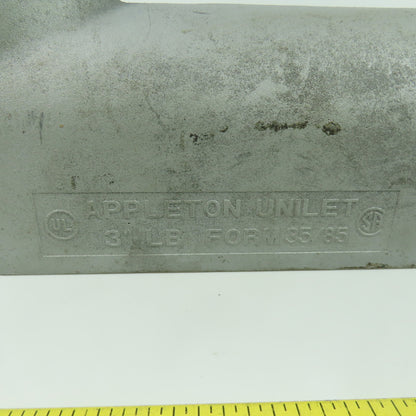 Appleton Unilet 3" Malleable Iron Conduit Body Form 35/85