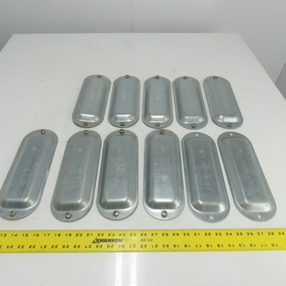Appleton 2-1/2 - 3" Conduit Body Cover Lot Of 11