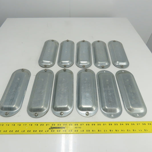 Appleton 2-1/2 - 3" Conduit Body Cover Lot Of 11