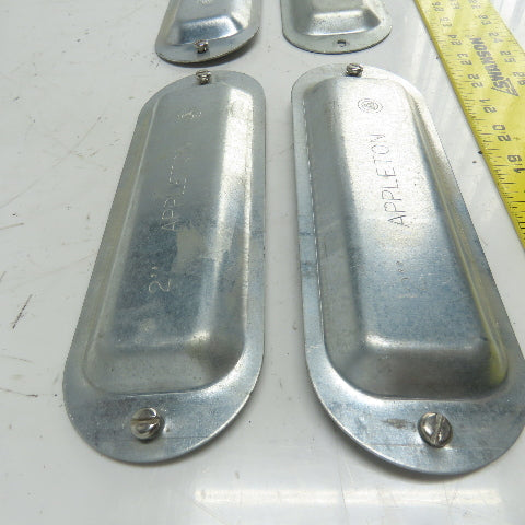 Appleton 2" Conduit Body Cover Lot Of 4