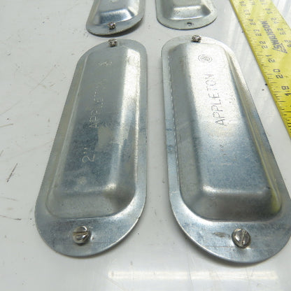 Appleton 2" Conduit Body Cover Lot Of 4