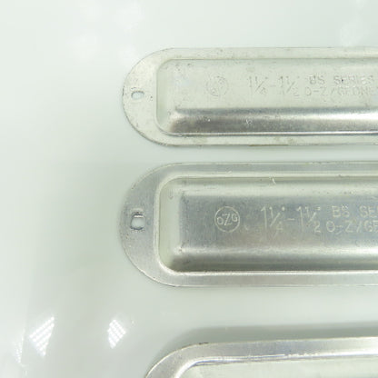 O-Z/Gedney 1-1/4" - 1-1/2" BS Series Conduit Body Cover Lot Of 6