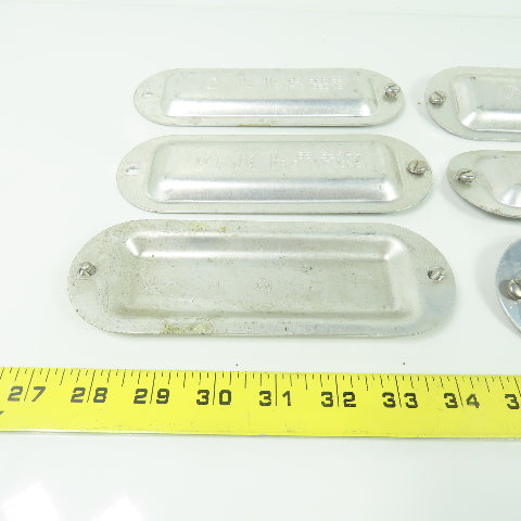 O-Z/Gedney 1-1/4" - 1-1/2" BS Series Conduit Body Cover Lot Of 6