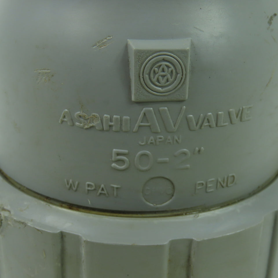 Asahi AV Valve 50-2" True Union Ball Check Valve PVC