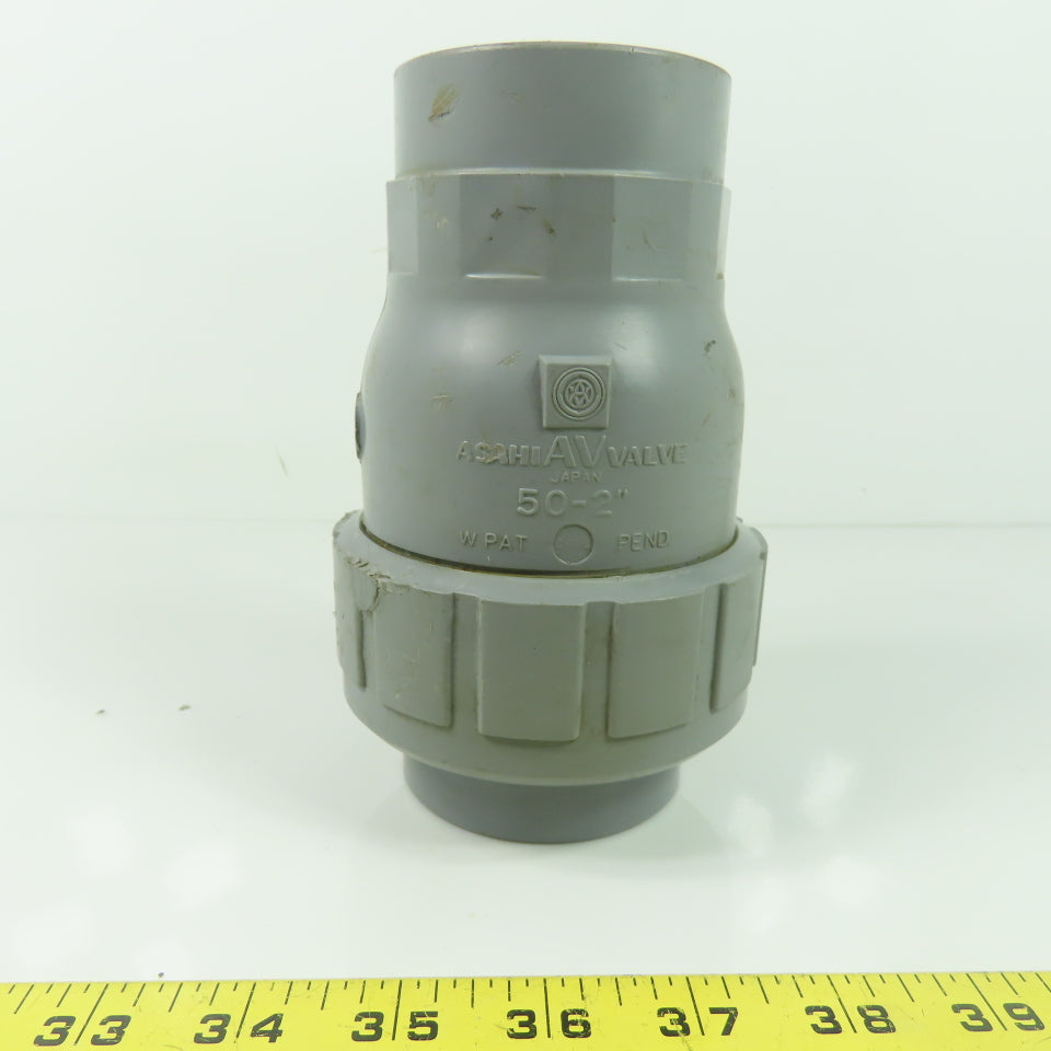Asahi AV Valve 50-2" True Union Ball Check Valve PVC