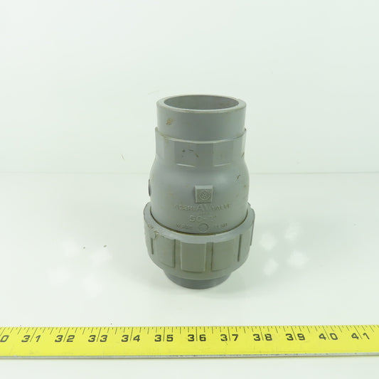 Asahi AV Valve 50-2" True Union Ball Check Valve PVC