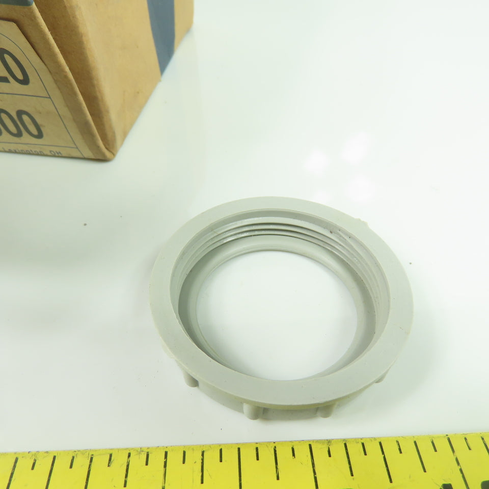 Neer PB-500 1-1/2" Plastic Insulating Conduit Bushing Polypropylene Lot Of 20