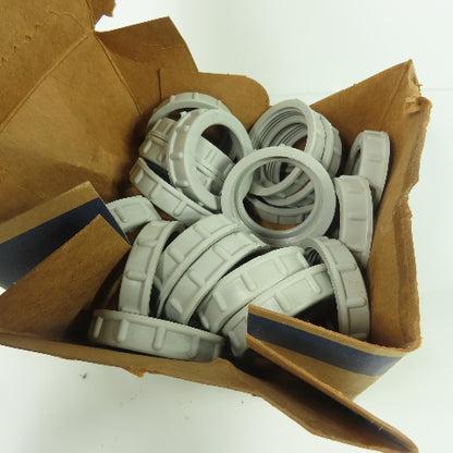 Neer PB-500 1-1/2" Plastic Insulating Conduit Bushing Polypropylene Lot Of 20