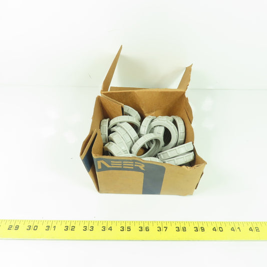 Neer PB-500 1-1/2" Plastic Insulating Conduit Bushing Polypropylene Lot Of 20