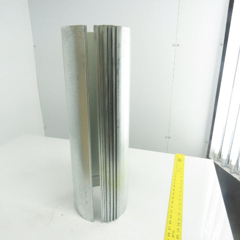 Snappy 1-07024 7" x 2' 24 GA Galvanized Pipe Lot Of 3
