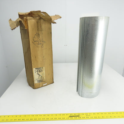 Snappy 1-07024 7" x 2' 24 GA Galvanized Pipe Lot Of 3