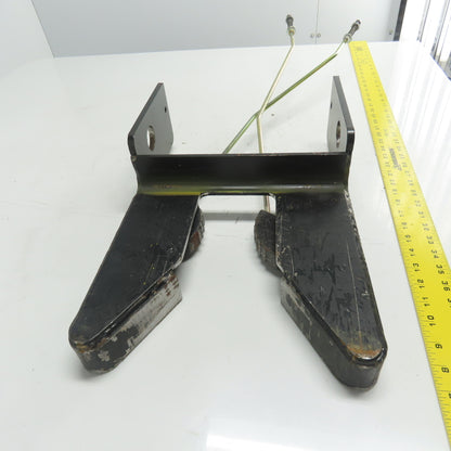 Pallet Pinch Clamp Assembly From Yale 162G Order Picker Forklift
