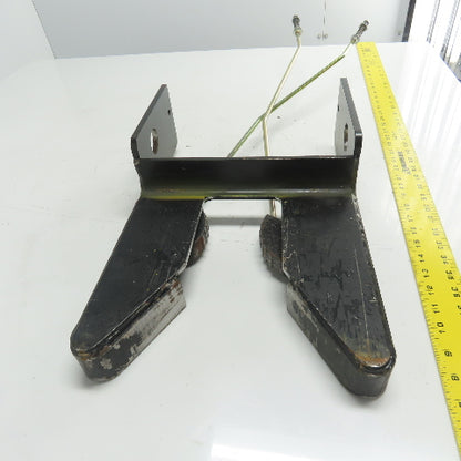 Pallet Pinch Clamp Assembly From Yale 162G Order Picker Forklift