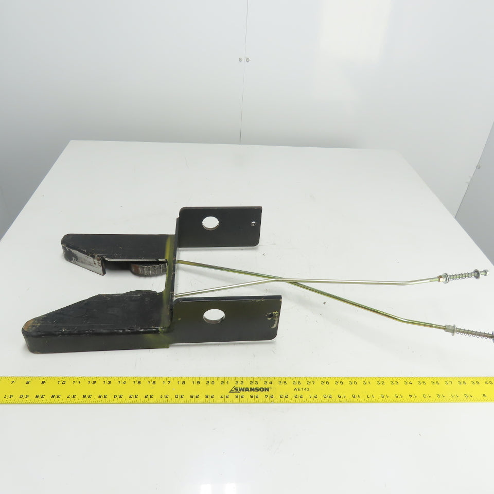 Pallet Pinch Clamp Assembly From Yale 162G Order Picker Forklift