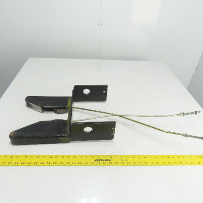 Pallet Pinch Clamp Assembly From Yale 162G Order Picker Forklift