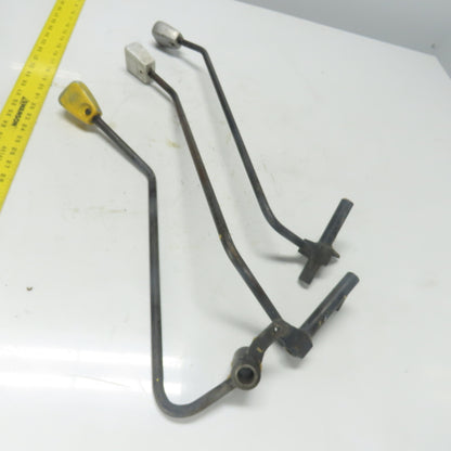 Clark 05-5100 Forklift Hydraulic Control Lever Arm Lot Of 3