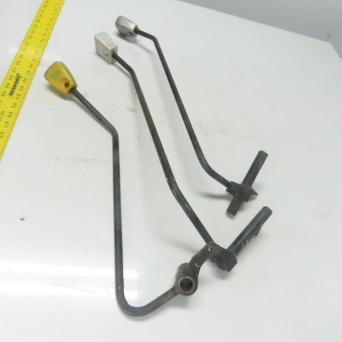 Clark 05-5100 Forklift Hydraulic Control Lever Arm Lot Of 3