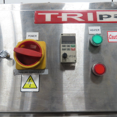 Tripack HT-1 #3 5" x 10" Shrink Sleeve & Tamper Band Convection Heat Tunnel 480V