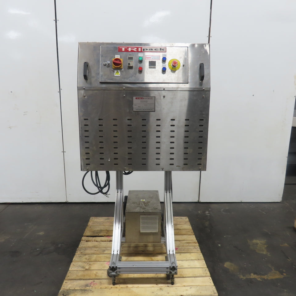 Tripack HT-1 #3 5" x 10" Shrink Sleeve & Tamper Band Convection Heat Tunnel 480V