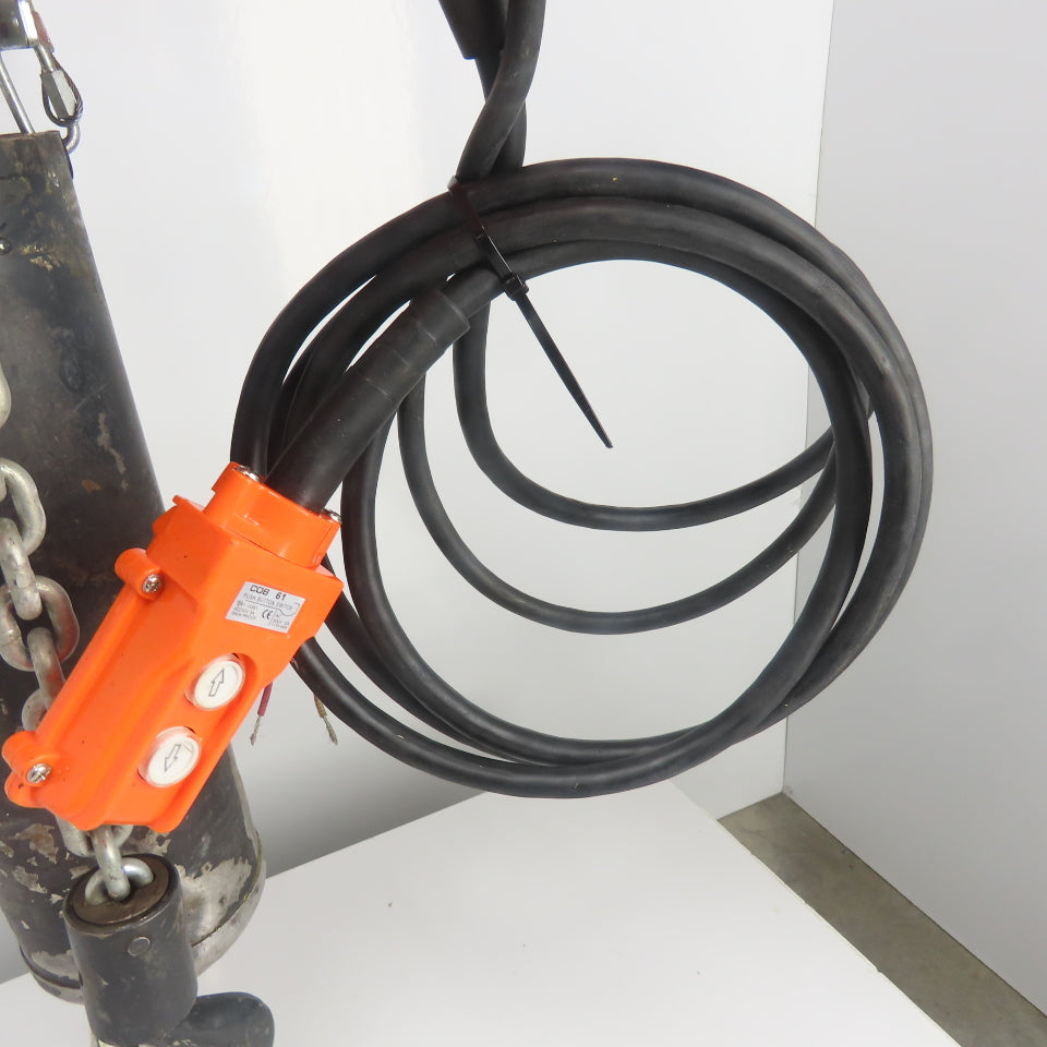 CM Lodestar Model L 1 Ton 2000LB Electric Cain Hoist 15' Lift 16FPM 230/460V