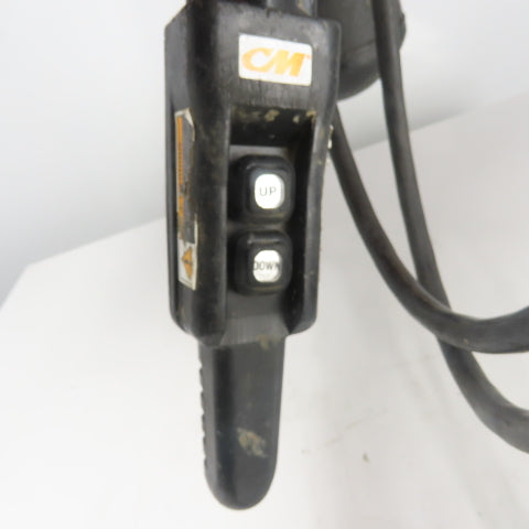 CM Lodestar Model L 1 Ton 2000LB Electric Cain Hoist 10' Lift 16FPM 230/460V