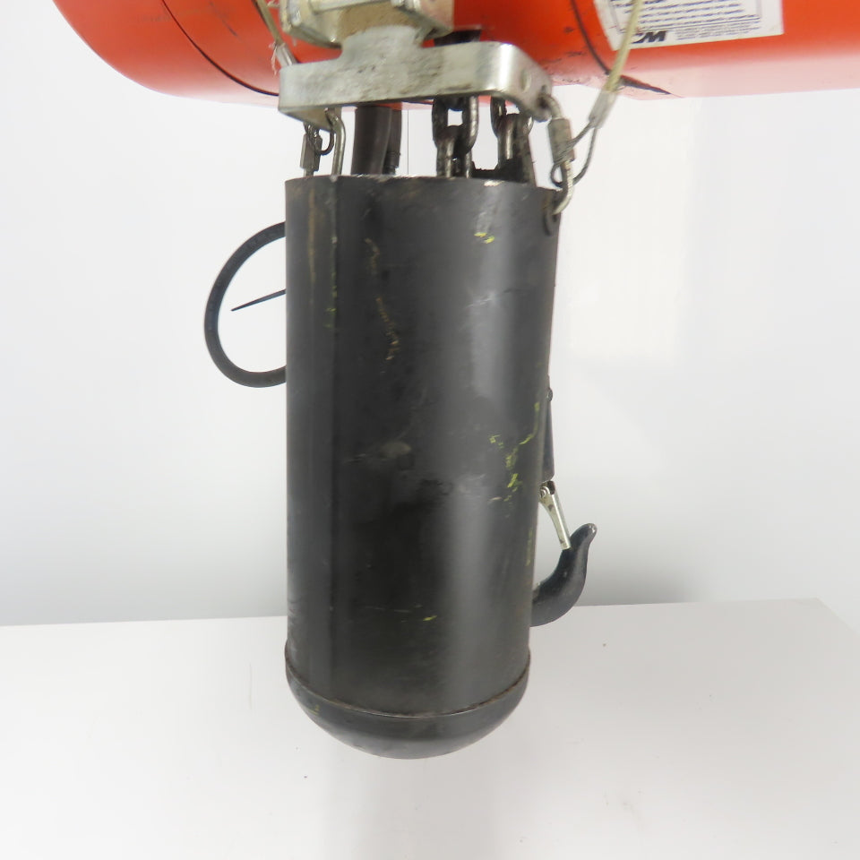 CM Lodestar Model L 1 Ton 2000LB Electric Cain Hoist 10' Lift 16FPM 230/460V