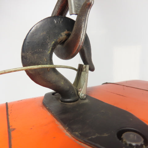 CM Lodestar Model L 1 Ton 2000LB Electric Cain Hoist 10' Lift 16FPM 230/460V