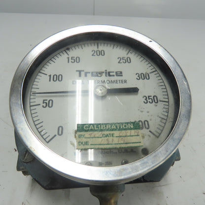 Trerice 4-3/4" OD Dial Thermometer Guage 0-400