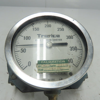 Trerice 4-3/4" OD Dial Thermometer Guage 0-400