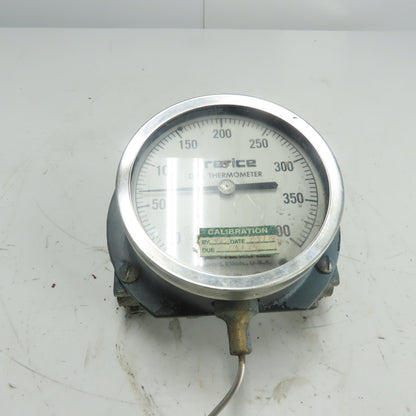 Trerice 4-3/4" OD Dial Thermometer Guage 0-400